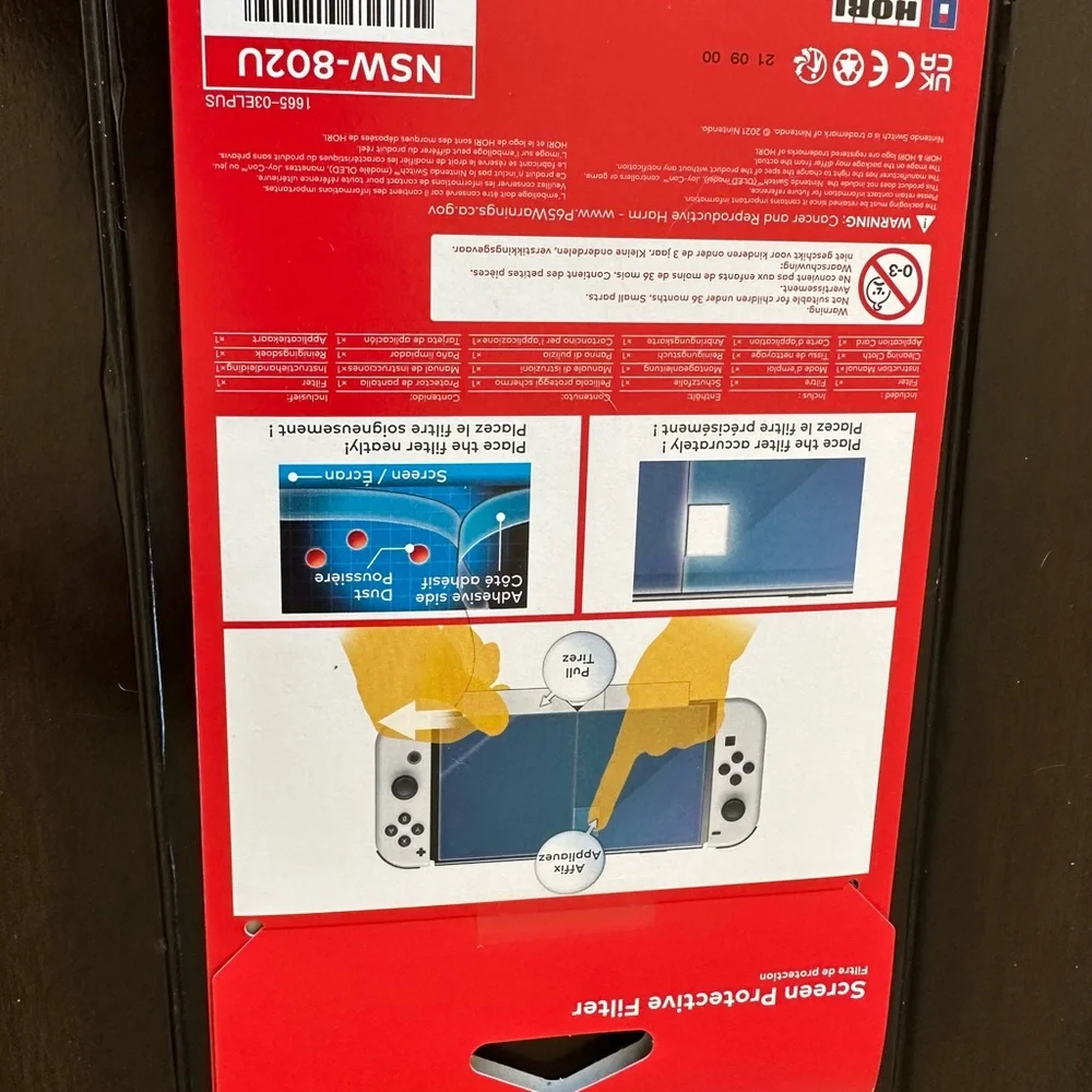 Nintendo switch screen protector